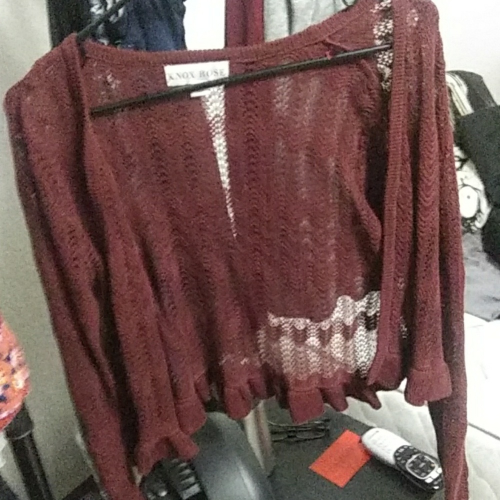 Short sweater
